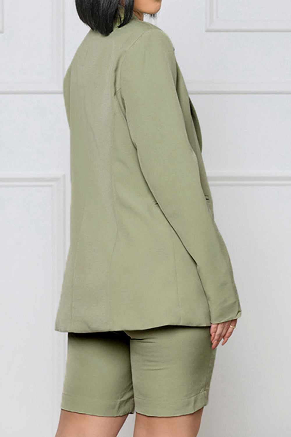 Long Sleeve Blazer and Shorts Set – Chic, Versatile Outfit for All