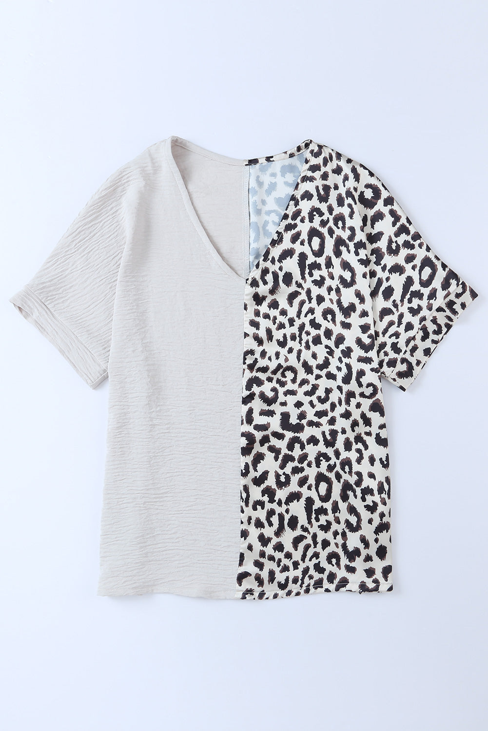 Leopard Color Block Top – Bold, Trendy, and Eye-Catching Style