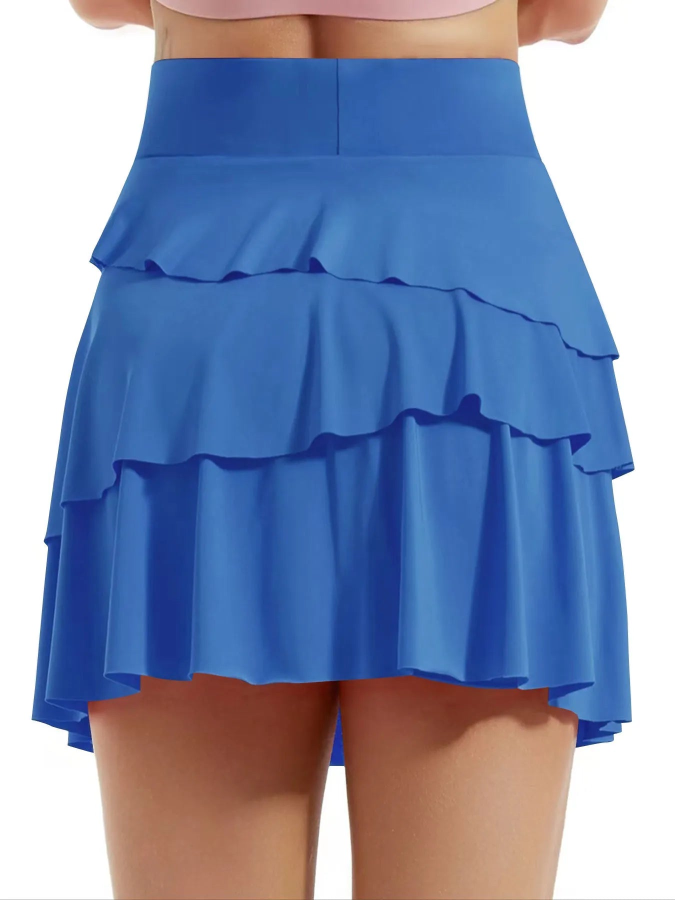 Tiered Ruffle Active Skort – Flirty, Comfortable Performance Wear