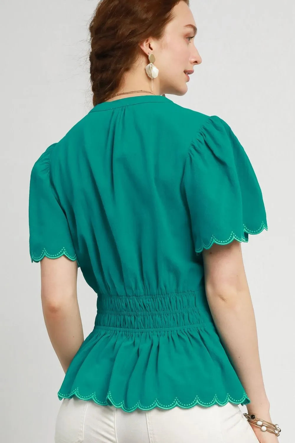 Umgee Scalloped Edge Tops for Effortless, Feminine Summer Style