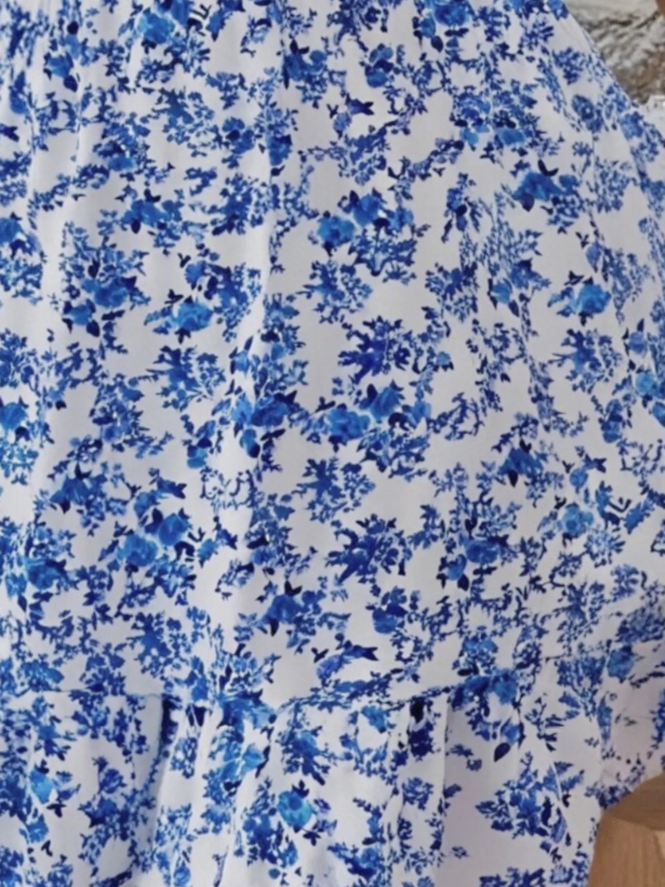 Full Size Slit Off-Shoulder Floral Midi Dress Plus Size