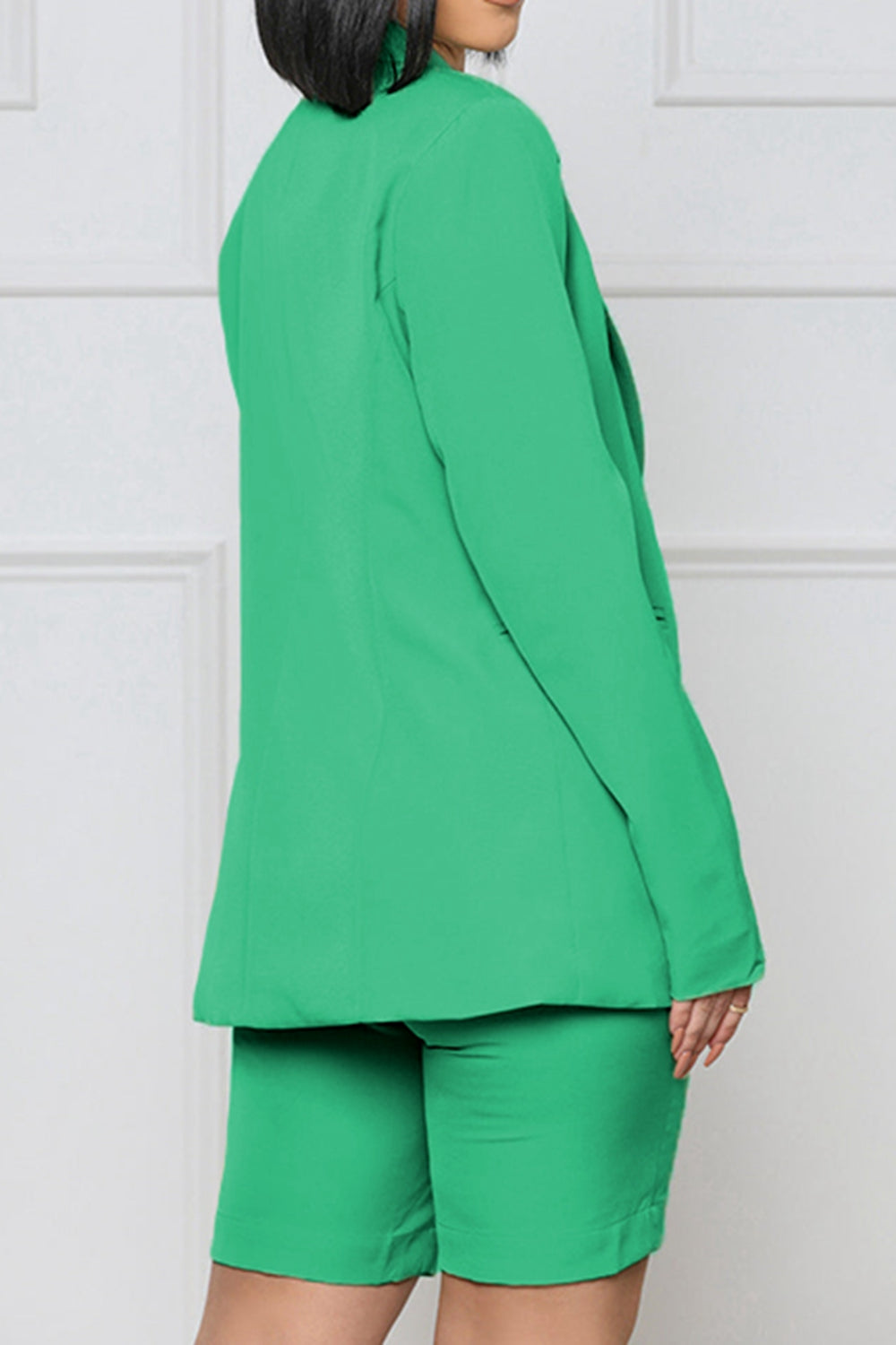 Long Sleeve Blazer and Shorts Set – Chic, Versatile Outfit for All
