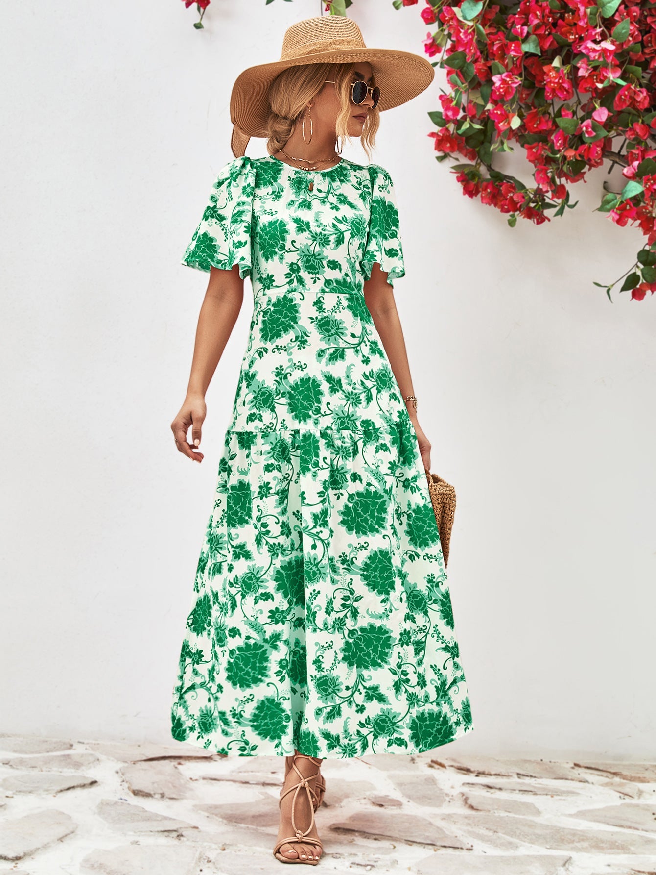 Floral Round Neck Top – Effortless Everyday Style for Any Season