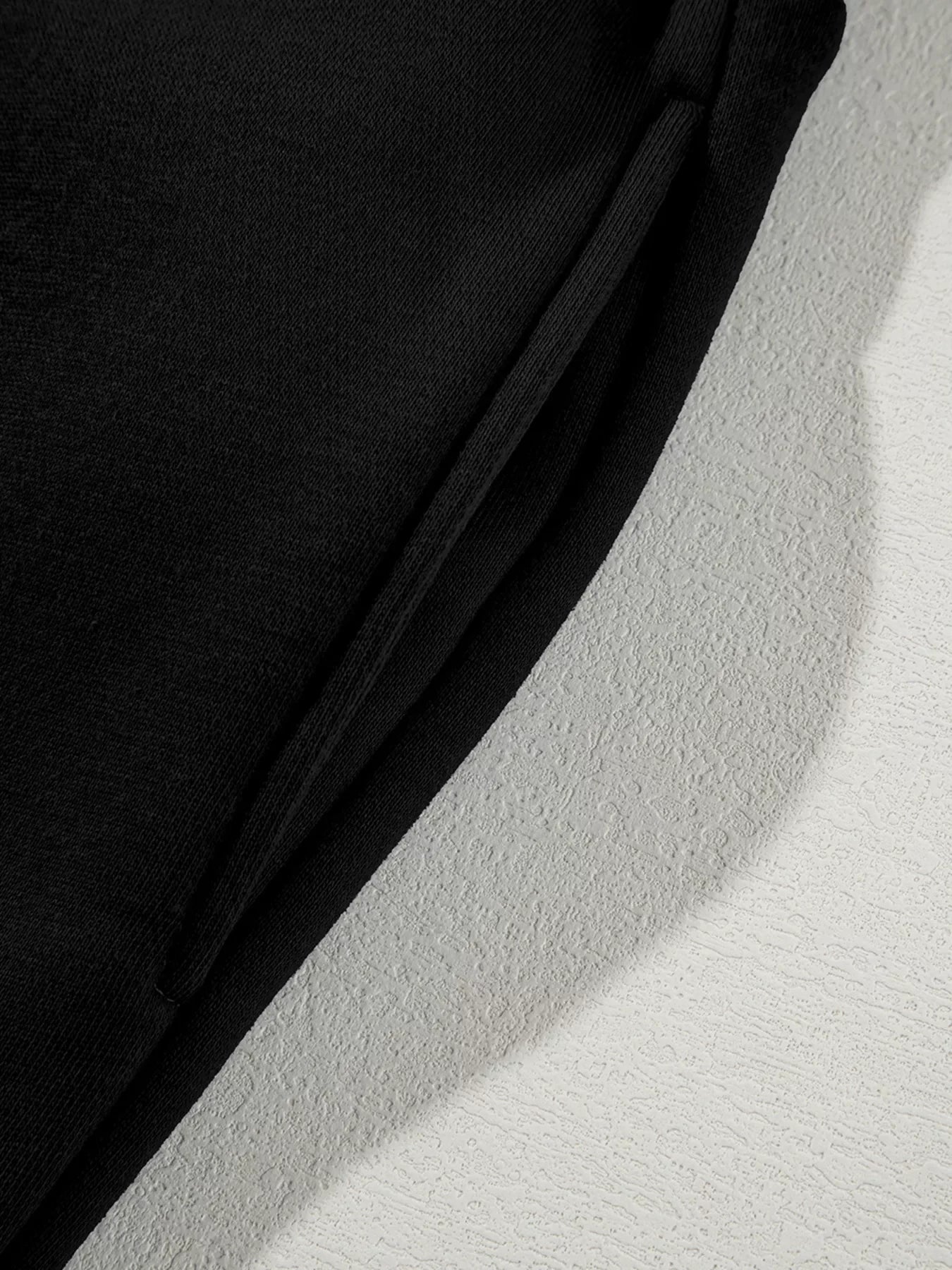 Drop Shoulder Zip Up Jacket & Drawstring Pants Set Activewear