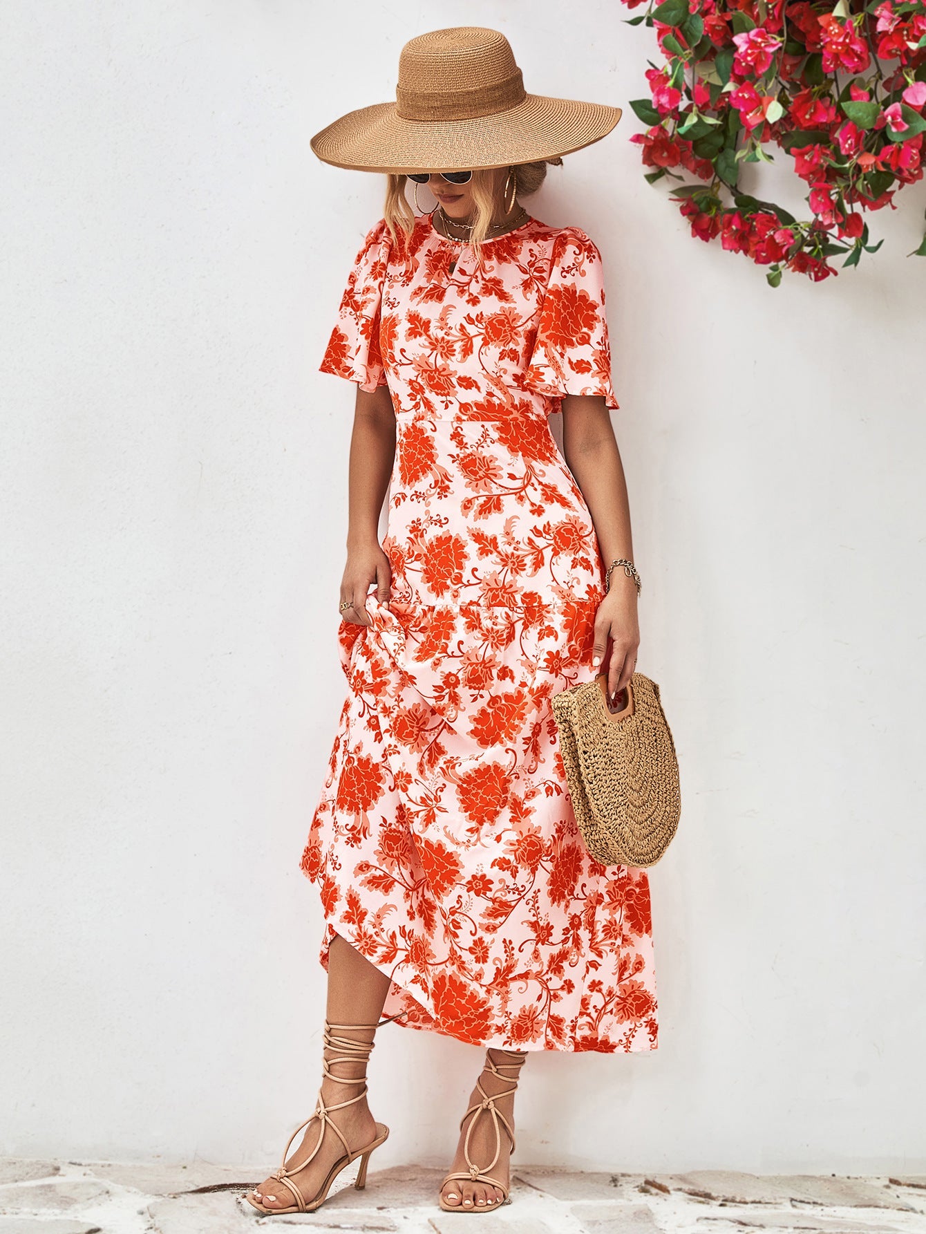 Floral Round Neck Top – Effortless Everyday Style for Any Season