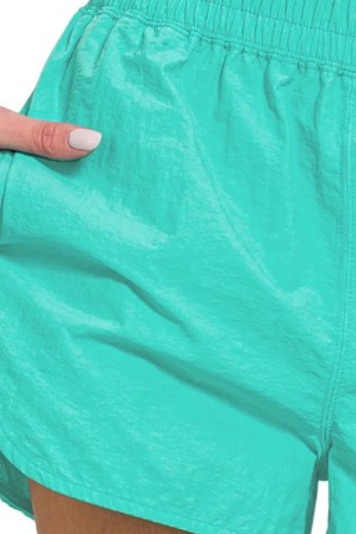 Windbreaker Smocked Waistband Shorts | Comfortable Women’s Style