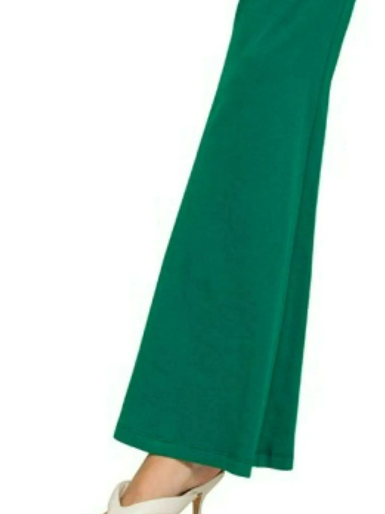 Wide Waistband Yoga Flare Pants by Zenana – Stylish & Comfortable