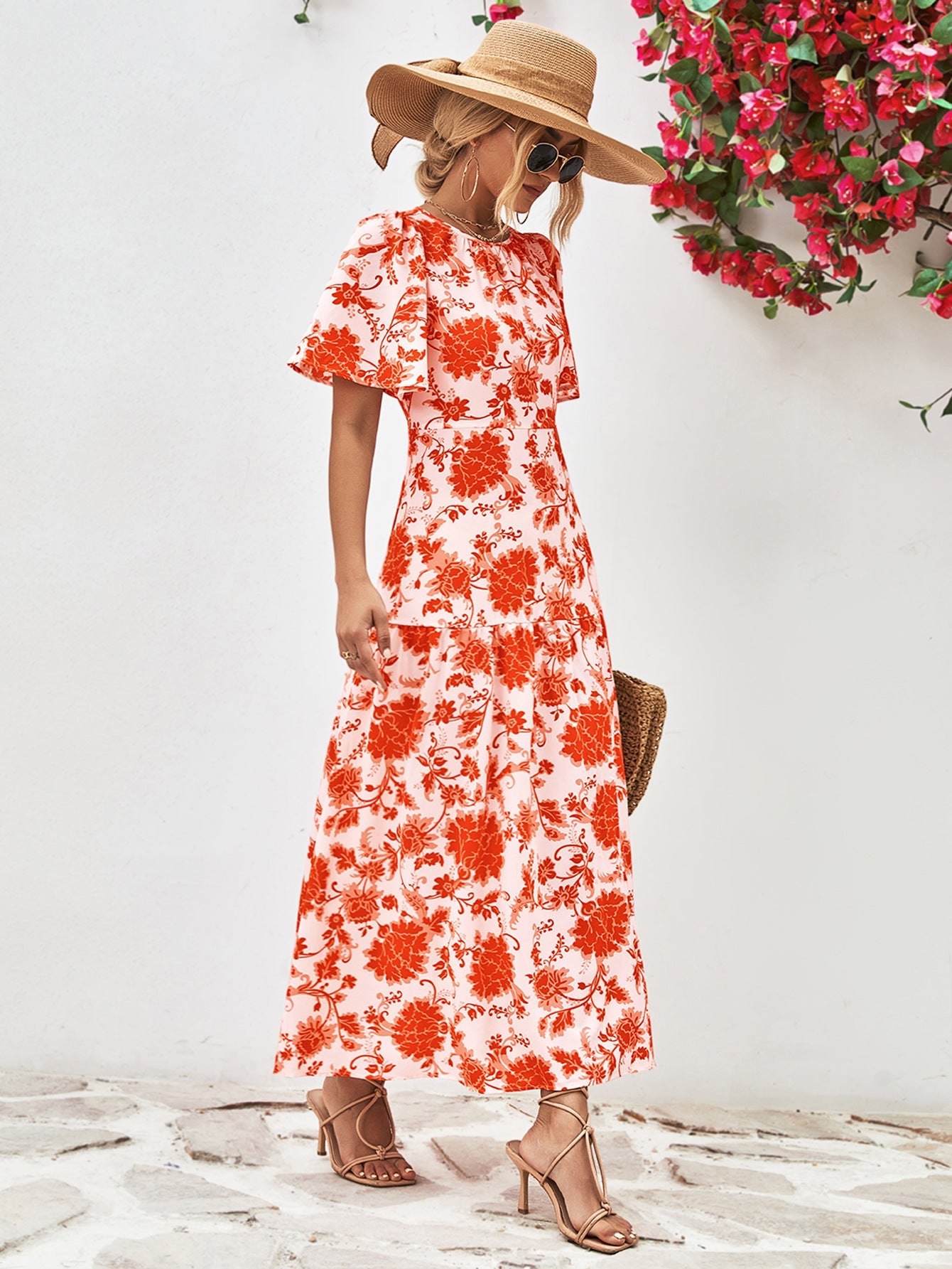 Floral Round Neck Top – Effortless Everyday Style for Any Season