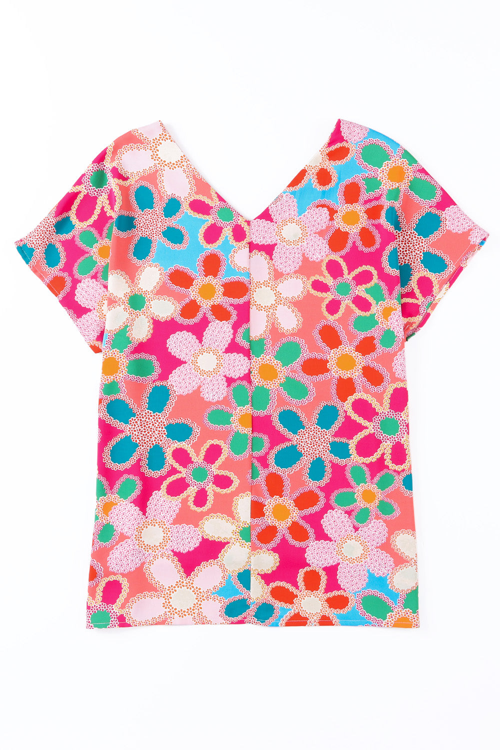 High-Low V-Neck Top – Elegant, Flowy Style for Every Occasion