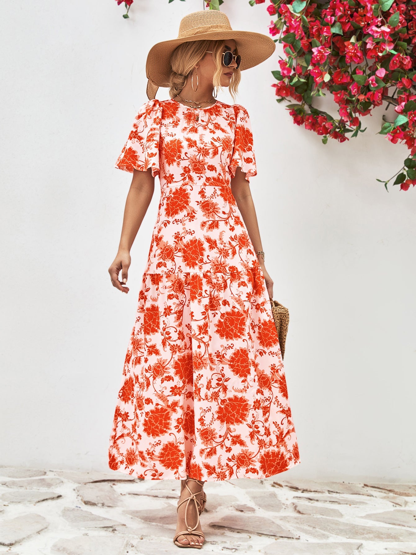 Floral Round Neck Top – Effortless Everyday Style for Any Season