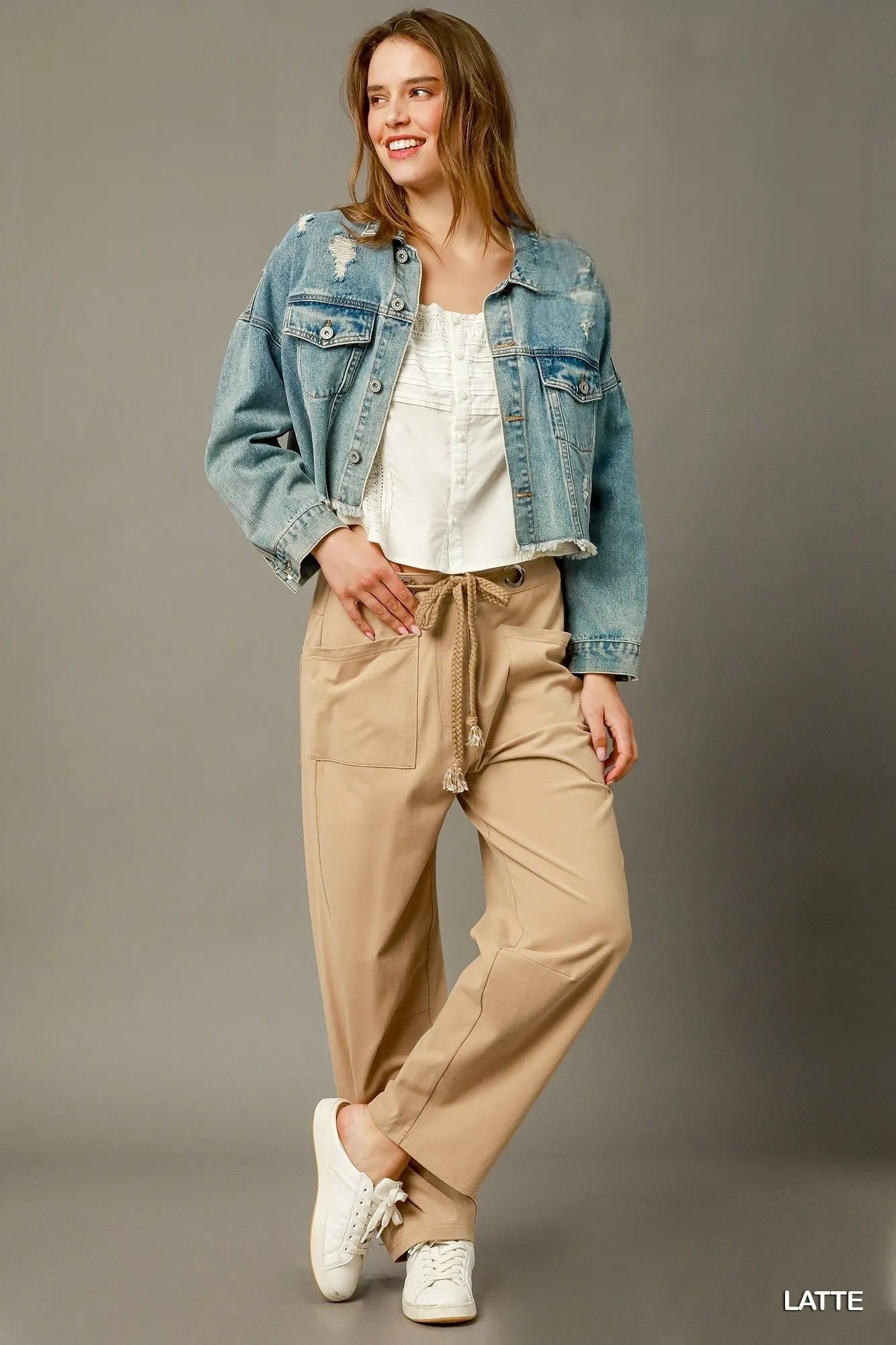Cargo-Inspired Drawstring Pants | Trendy Utility & Comfortable Fit