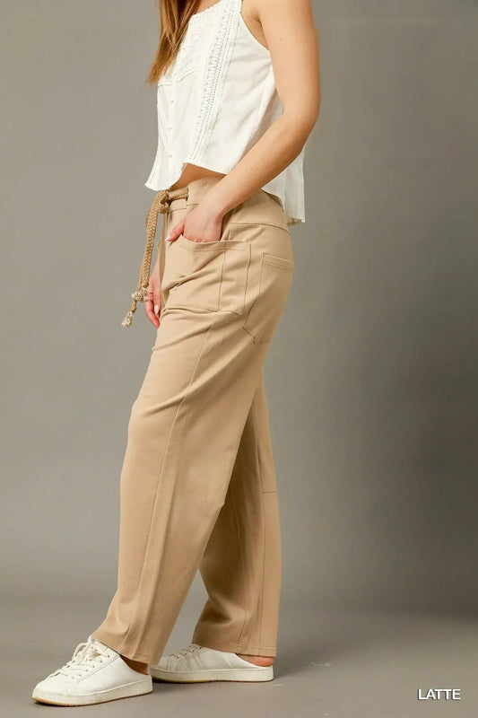 Cargo-Inspired Drawstring Pants | Trendy Utility & Comfortable Fit