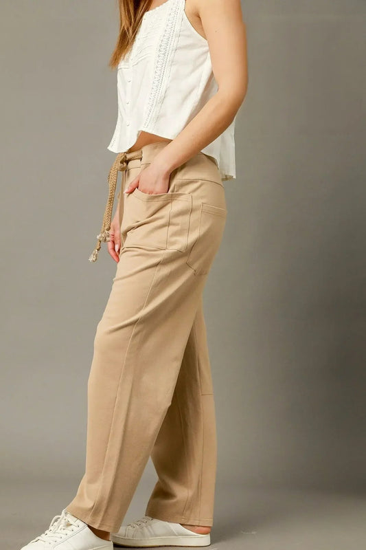 Cargo-Inspired Drawstring Pants | Trendy Utility & Comfortable Fit