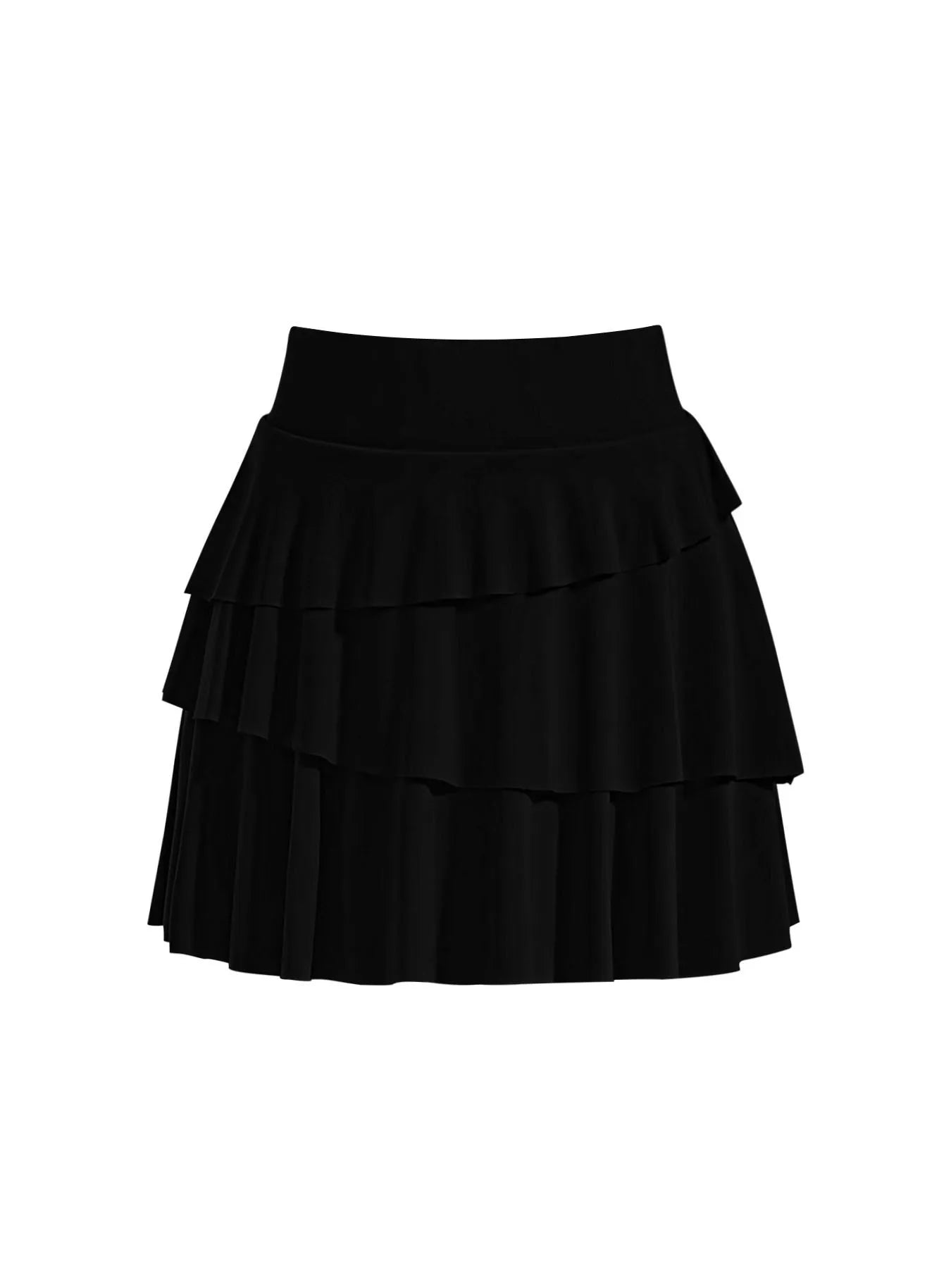 Tiered Ruffle Active Skort – Flirty, Comfortable Performance Wear