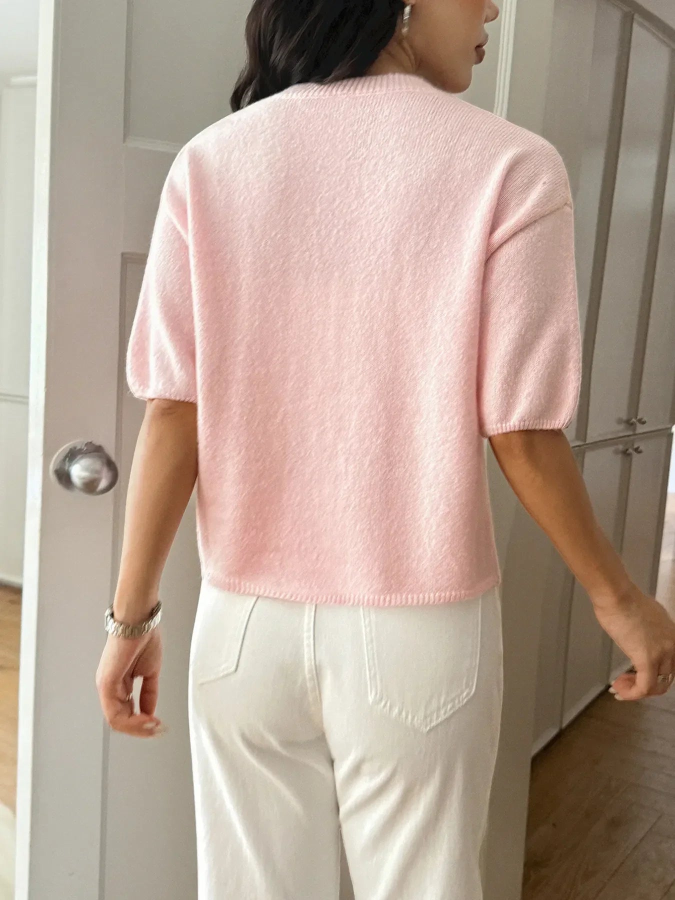 Ribbed Hem Round Neck Sweater | Classic, Cozy & Effortless Style