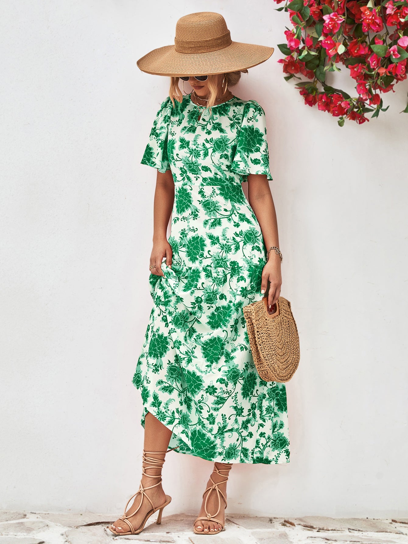 Floral Round Neck Top – Effortless Everyday Style for Any Season