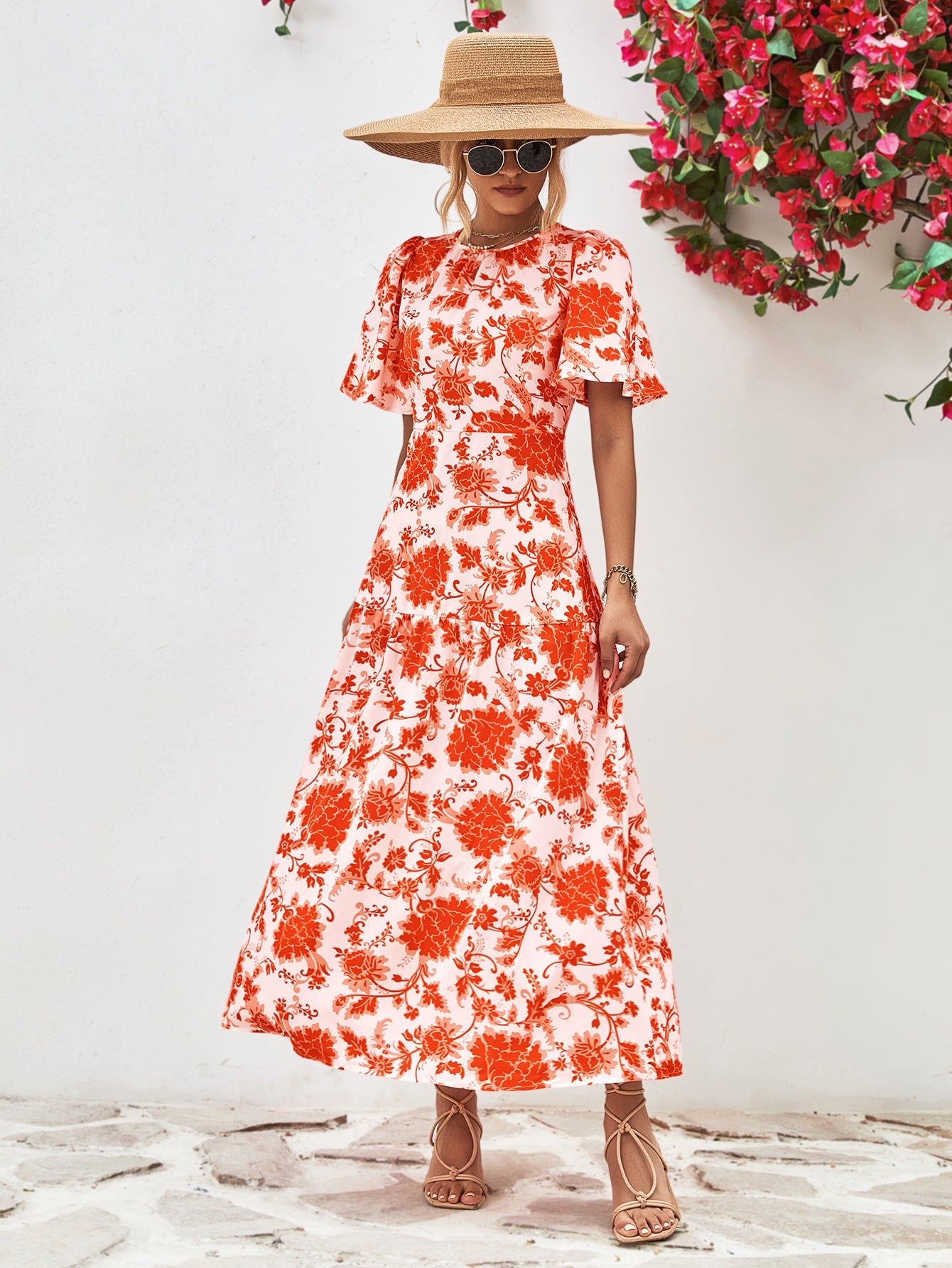 Floral Round Neck Top – Effortless Everyday Style for Any Season