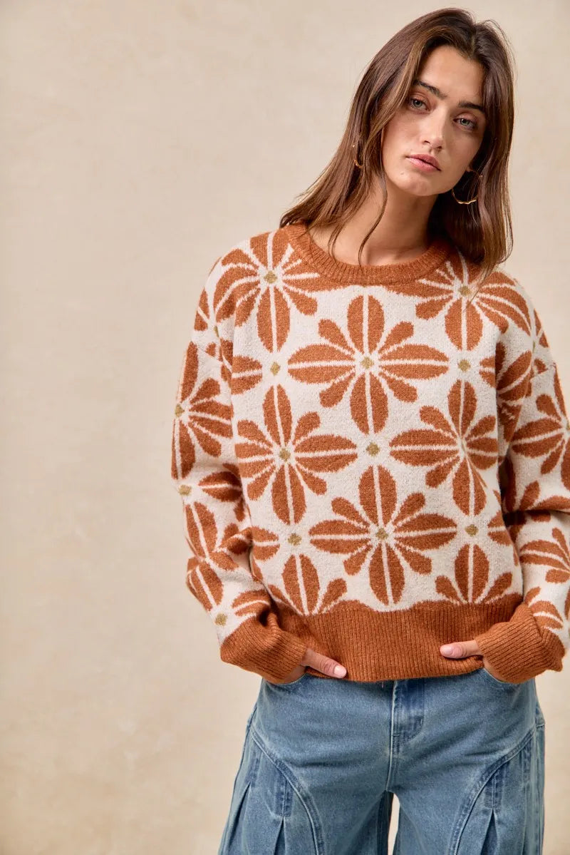 BiBi Flower Pattern | Stylish Women’s Fashion Tops & Accessories