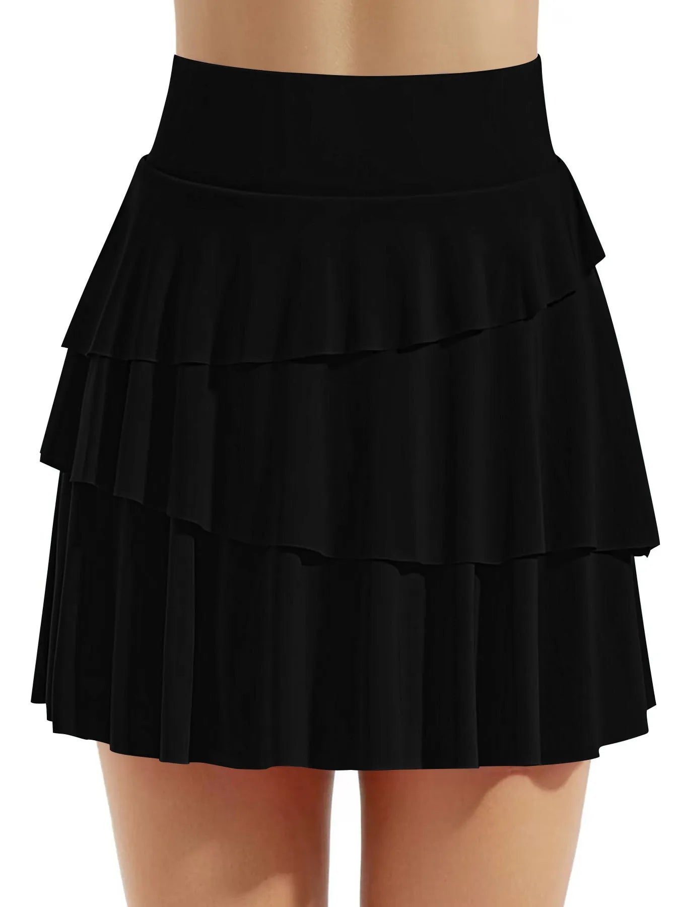 Tiered Ruffle Active Skort – Flirty, Comfortable Performance Wear