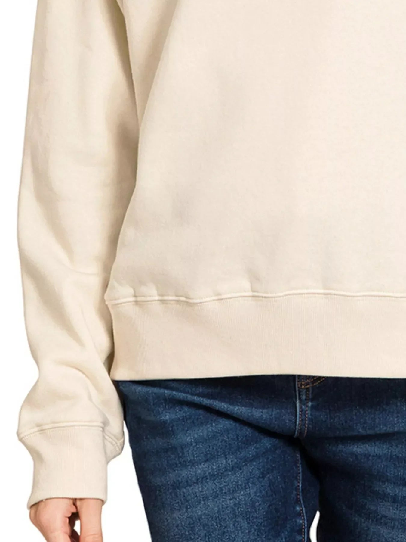Zenana Fleece Half Zip Sweatshirt | Cozy Women’s Casual Pullover