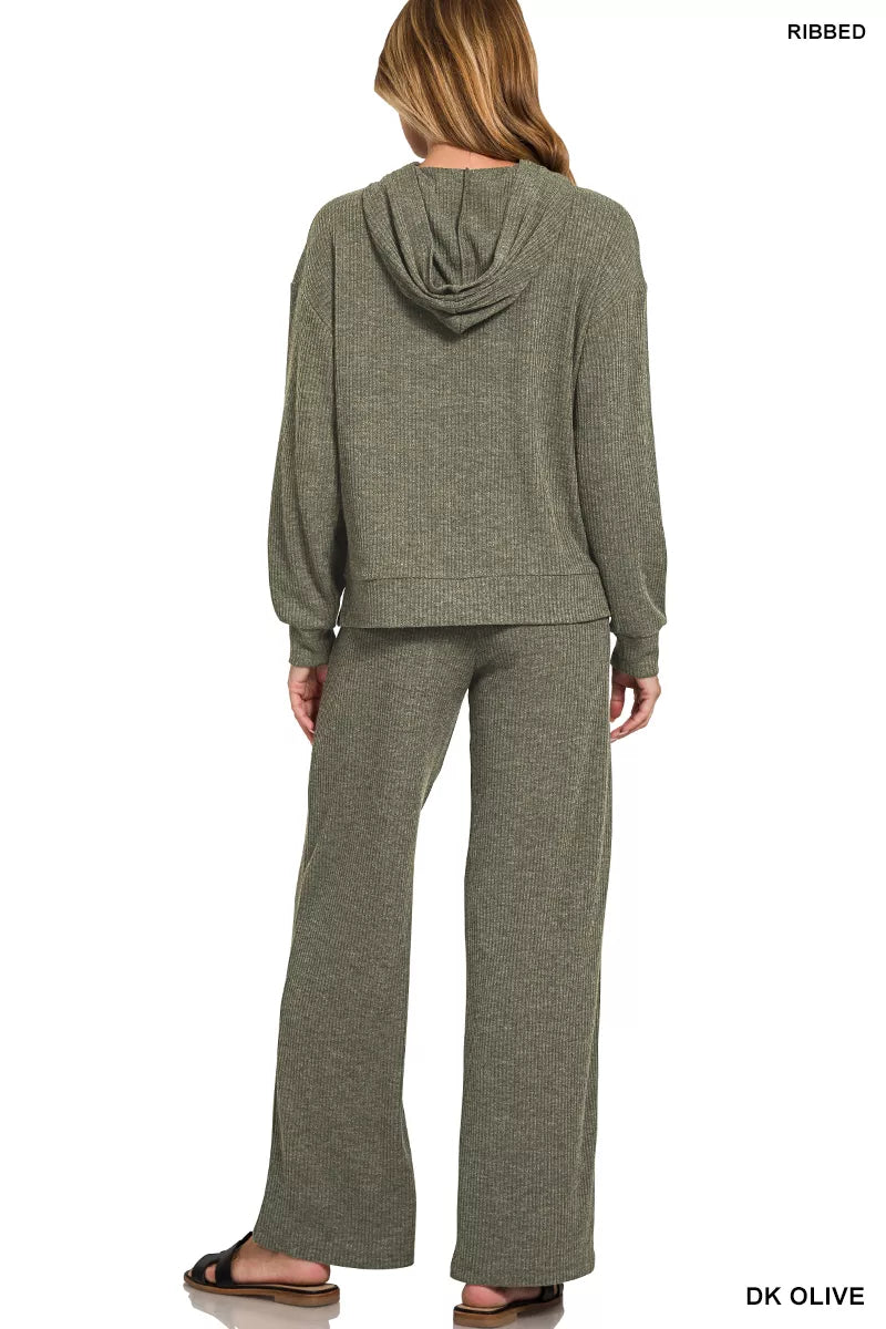 Ribbed Drawstring Lounge Pants – Comfortable & Stylish Loungewear