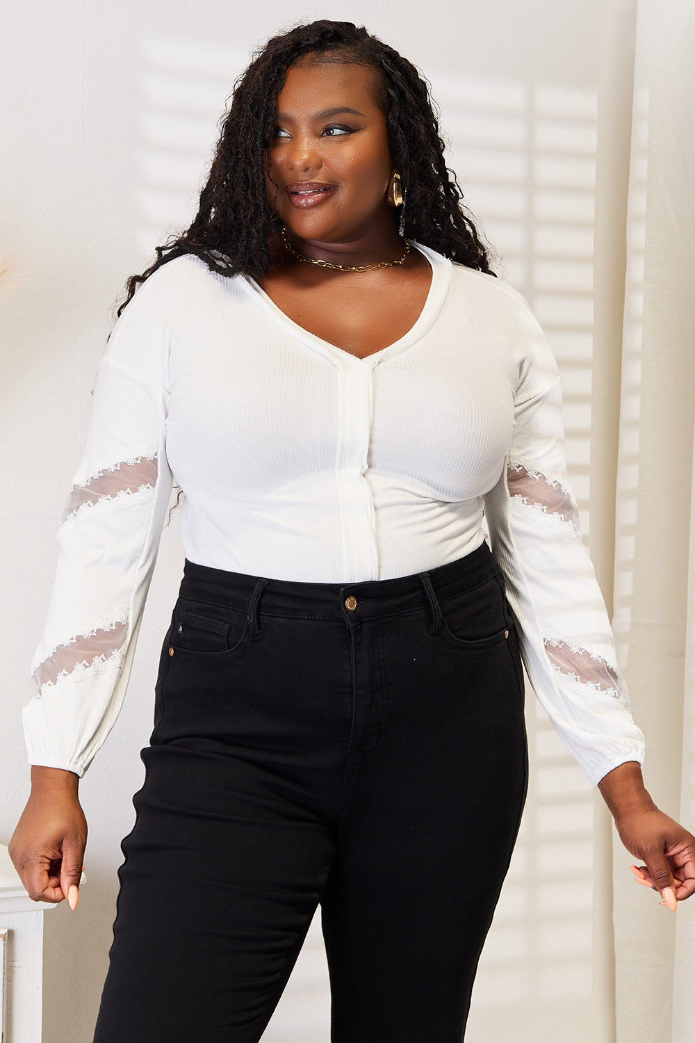 Double Take V-Neck Blouse | Flattering, Chic & Versatile Women’s Top