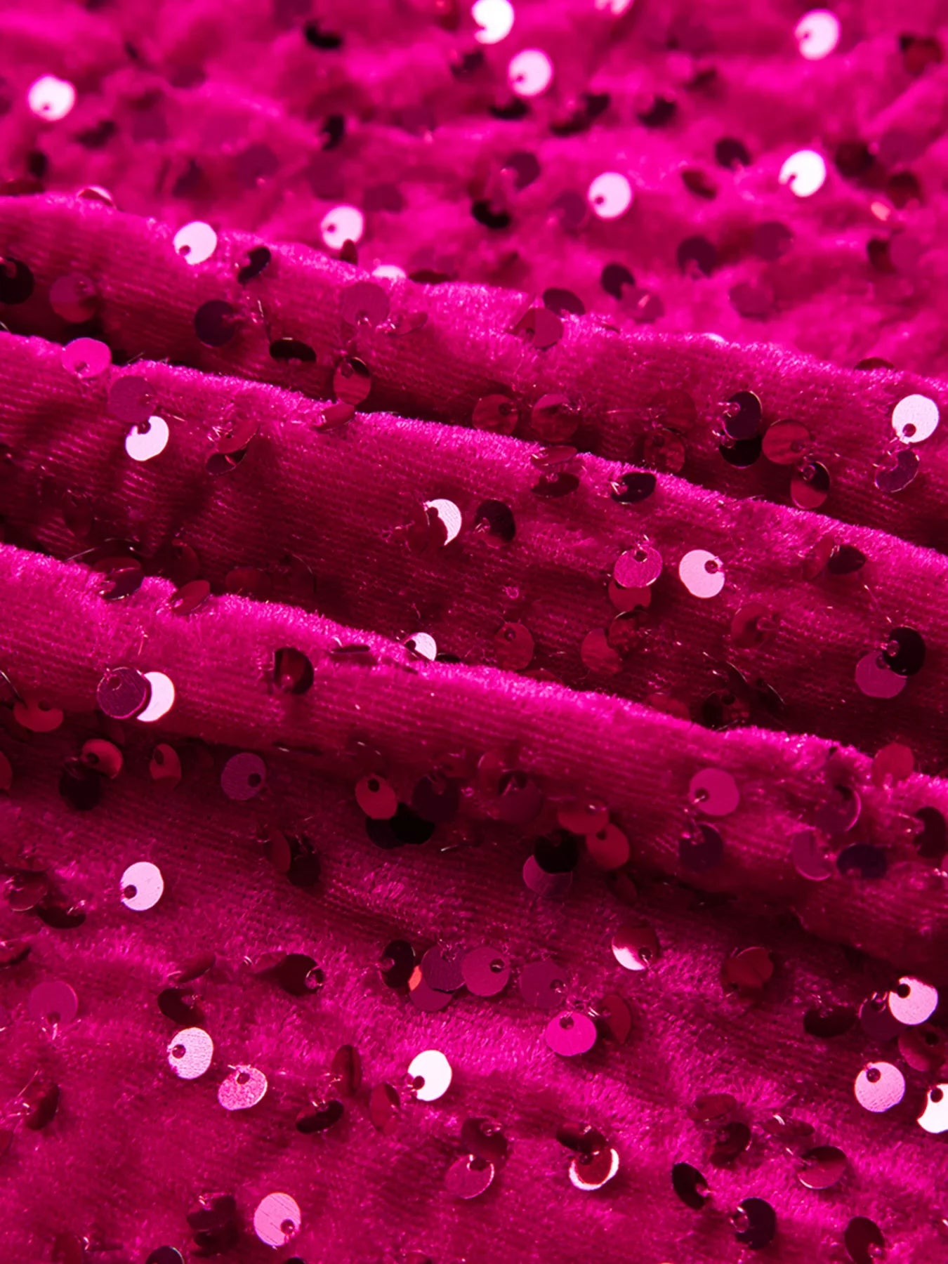 Sequin One-Shoulder Dress with High Slit – Glamorous Evening Wear