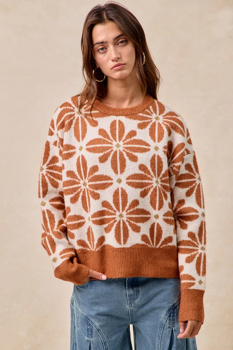 BiBi Flower Pattern | Stylish Women’s Fashion Tops & Accessories