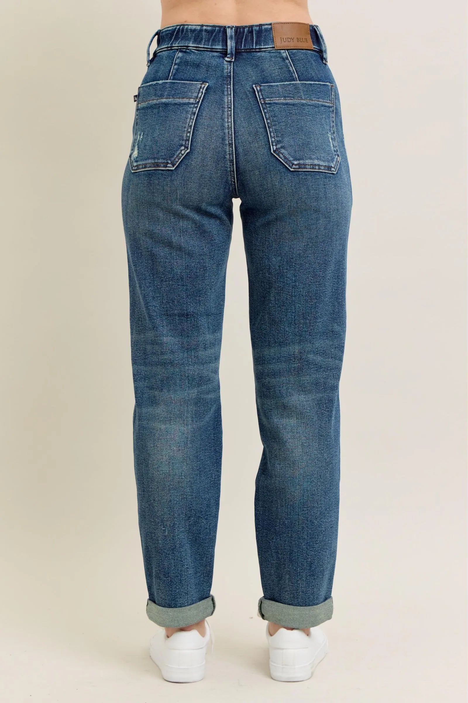 Judy Blue Full Size HW Vintage Wash Jeans | CentPrime Denim
