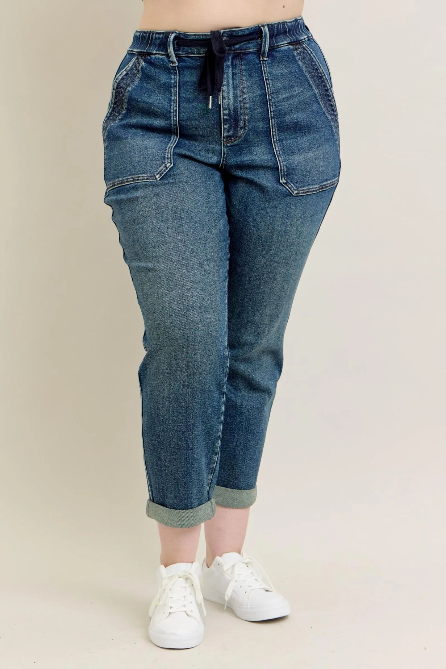 Judy Blue Full Size HW Vintage Wash Jeans | CentPrime Denim
