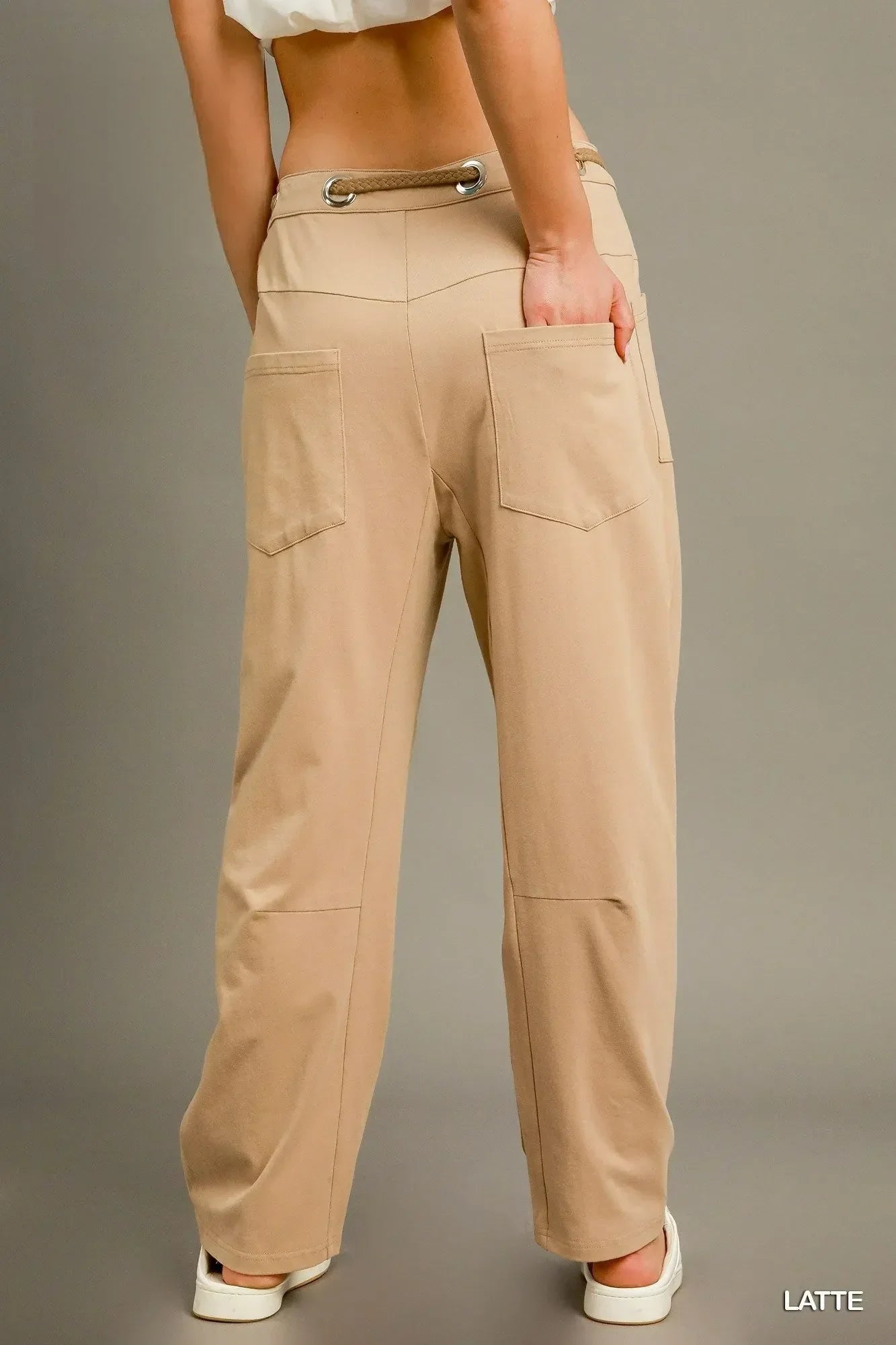 Cargo-Inspired Drawstring Pants | Trendy Utility & Comfortable Fit