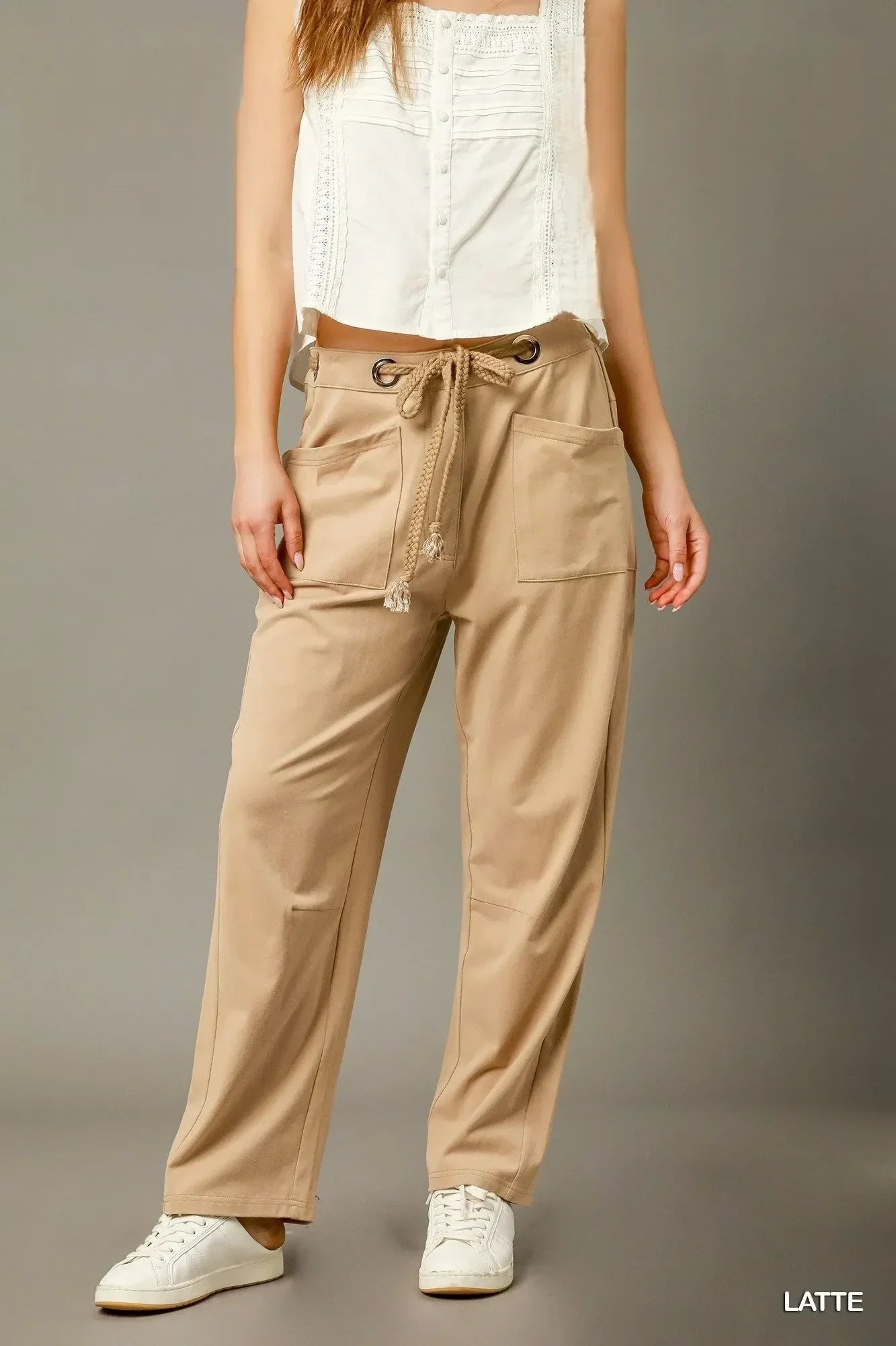 Cargo-Inspired Drawstring Pants | Trendy Utility & Comfortable Fit