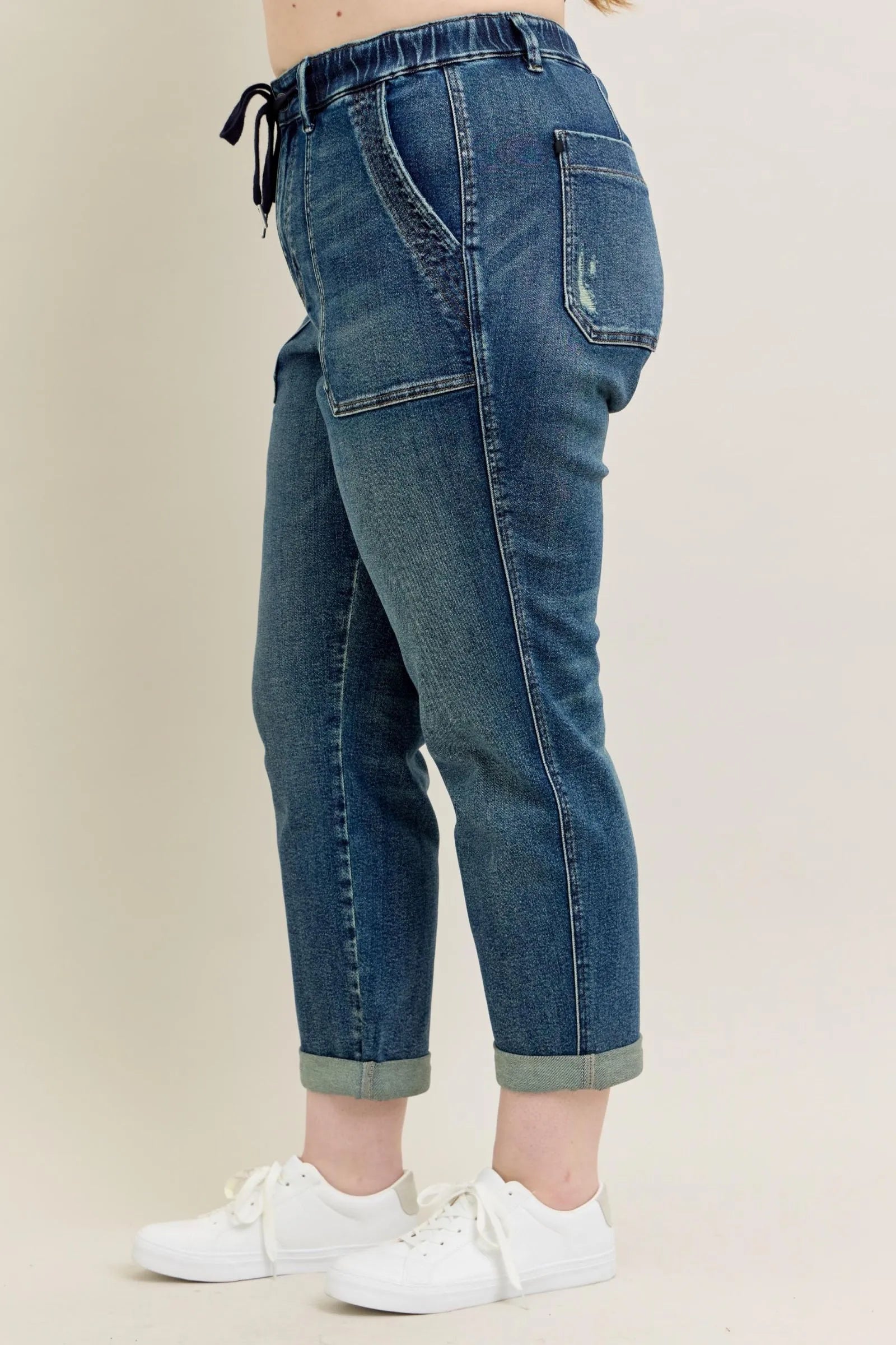 Judy Blue Full Size HW Vintage Wash Jeans | CentPrime Denim