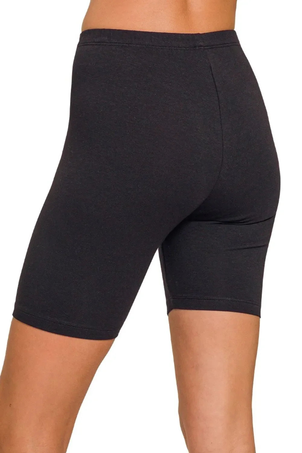 Zenana Premium Cotton Biker Shorts - Soft, Breathable & Stylish